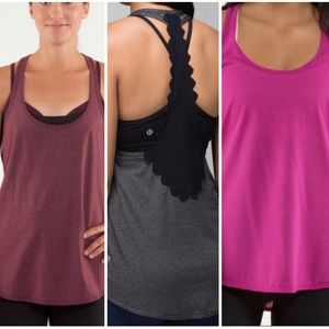 BUNDLE 3 lululemon 105 Singlet